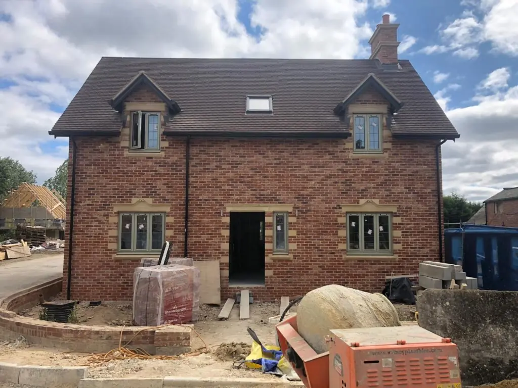 Detached property in Oxfordshire extended over two storeys